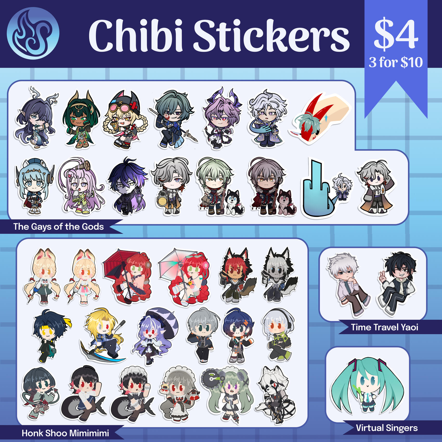 SaFire Studio Stickers 2